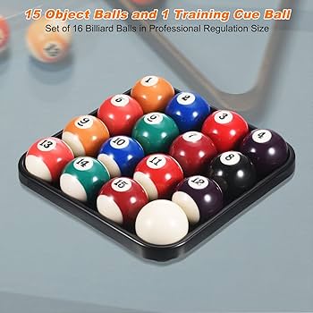 Amazon | PATIKIL プールビリヤードボールセット 2-1/4