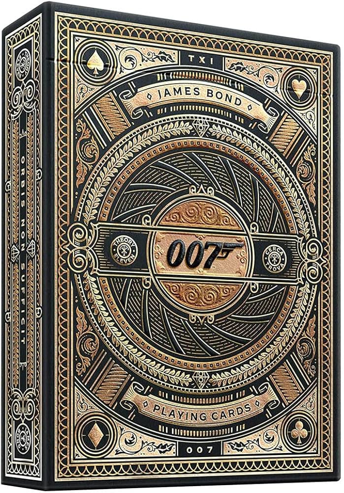 Amazon.co.jp: theory11 ジェームズ・ボンド トランプ : おもちゃ