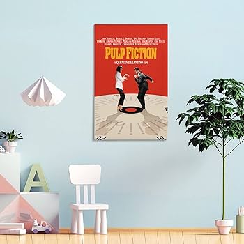 Amazon.co.jp: パルプフィクション Pulp Fiction ポスターヴィンテージ