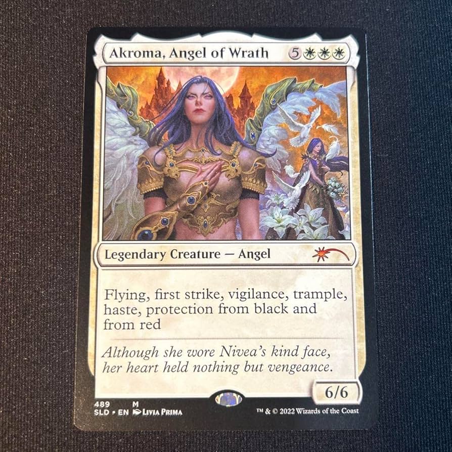 Amazon.co.jp: MTG 怒りの天使アクローマAkroma Angel of Wrath1枚 9