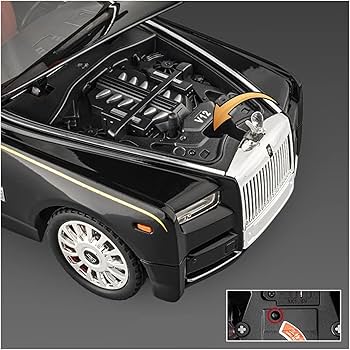 Amazon | ミニカーモデル 1/18 ロールスロイスファントム合金高級車