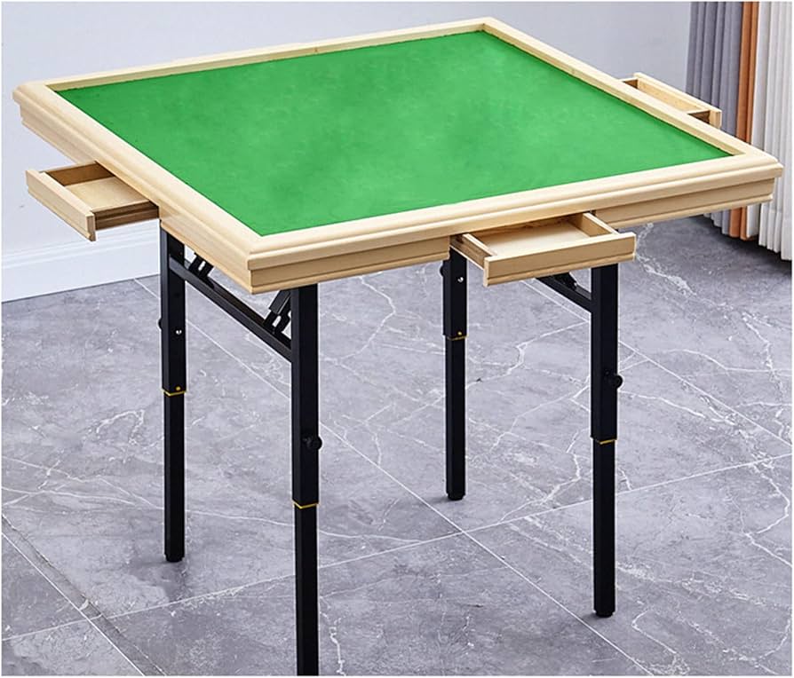 Amazon.co.jp: 折り畳み式 麻雀卓 マージャン卓 麻雀マット 手打ち麻雀