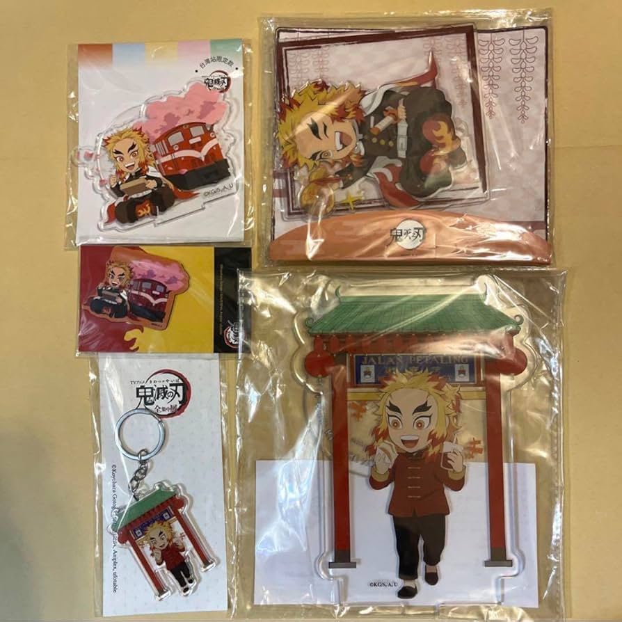 Amazon.co.jp: 鬼滅 全集中展 マレーシア 台湾 煉獄 アクリルスタンド