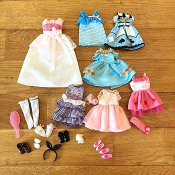 Amazon.co.jp: リカちゃん 本体 洋服 服 制服 ドレス 妹 ミキちゃん