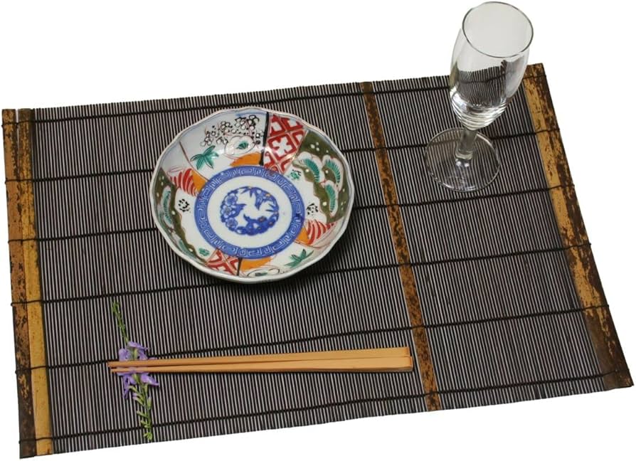 Amazon｜竹細工 「染竹ランチョンマット30×45cm」 34-501 国産 大分製