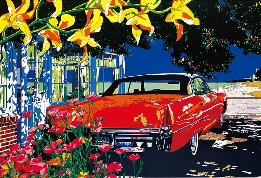 Amazon.co.jp: 鈴木英人◇【バハマ島での午後の休息】◇アートプリント