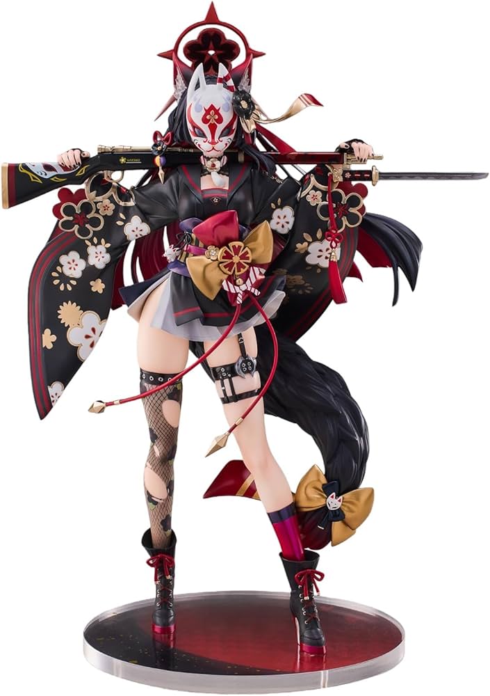 Amazon.co.jp: [YAORUI] ブルーアーカイブ 狐坂ワカモ 1/7スケール
