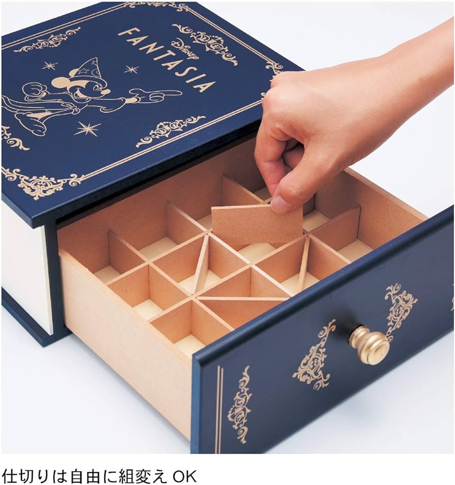 Amazon｜[ベルメゾン] ディズニー アクセサリー 収納 ブック型 収納