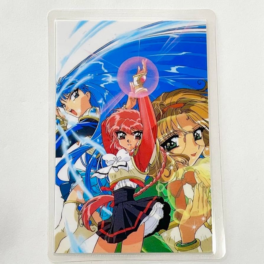 Amazon.co.jp: 魔法騎士レイアース アニメ 当時 ラミネートカード 縦型