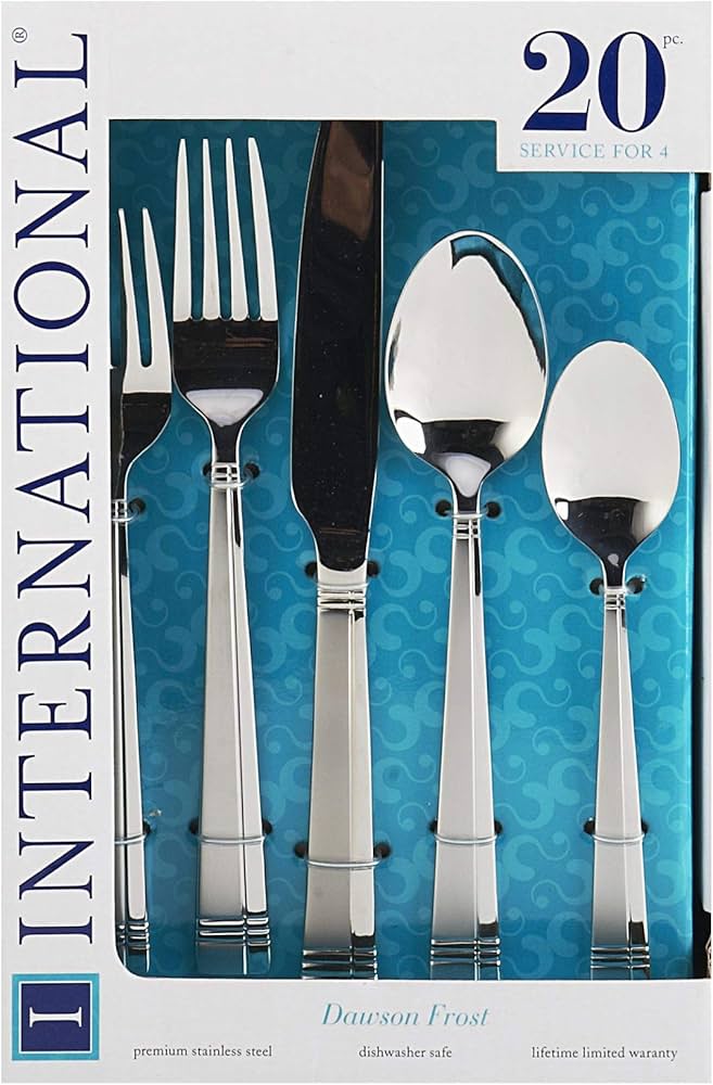 Amazon.com | International Silver Dawson Frost Stainless Steel