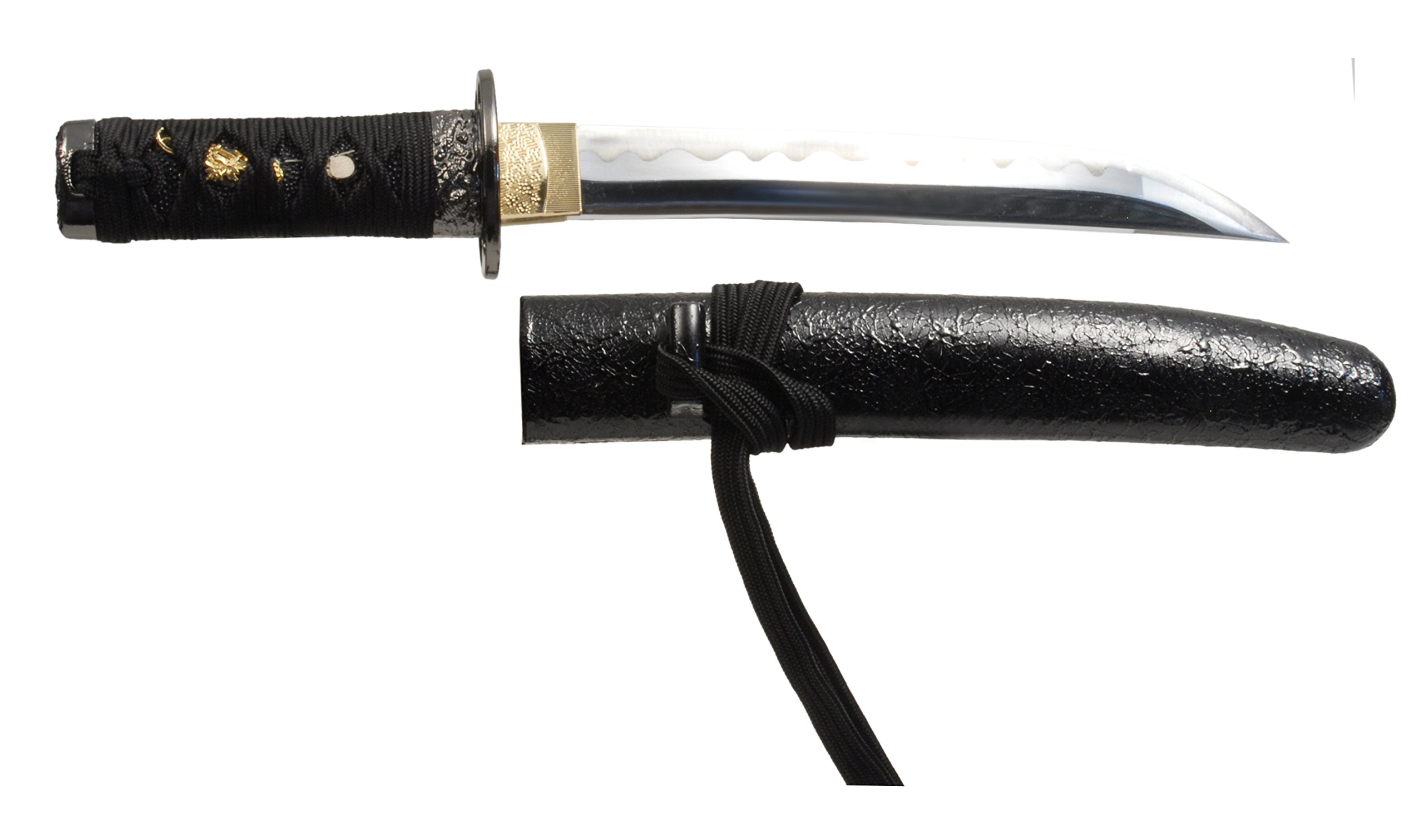 Amazon.co.jp: 模造刀剣 NEU-101BK 懐刀 ~黒糸拵~ 短刀 : ホーム＆キッチン