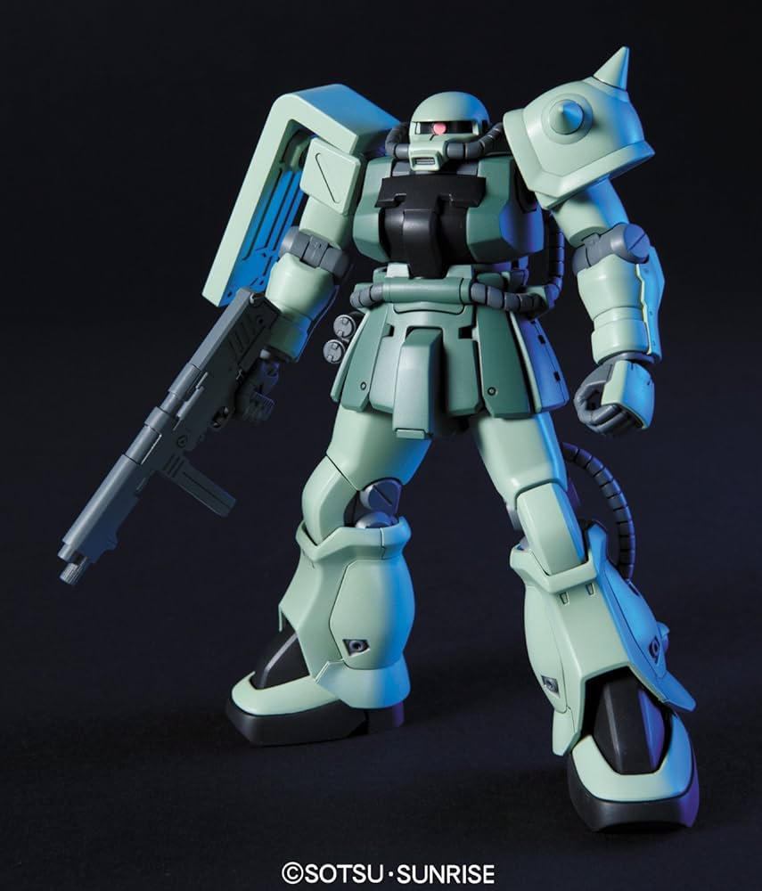 Amazon | HGUC 1/144 MS-06F-2 ザクII F2型 ジオン軍仕様 (機動戦士