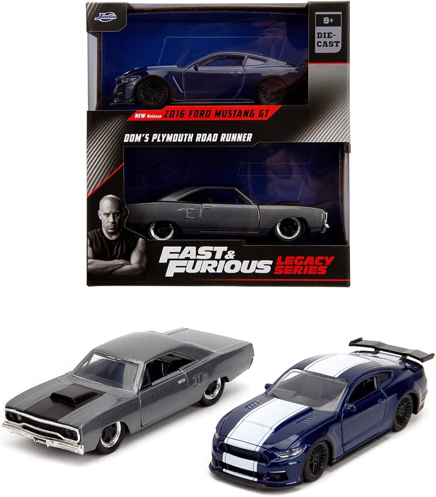 Jada Toys Fast & Furious Twin Pack 1:32 Wave 4/1 giocattolo auto