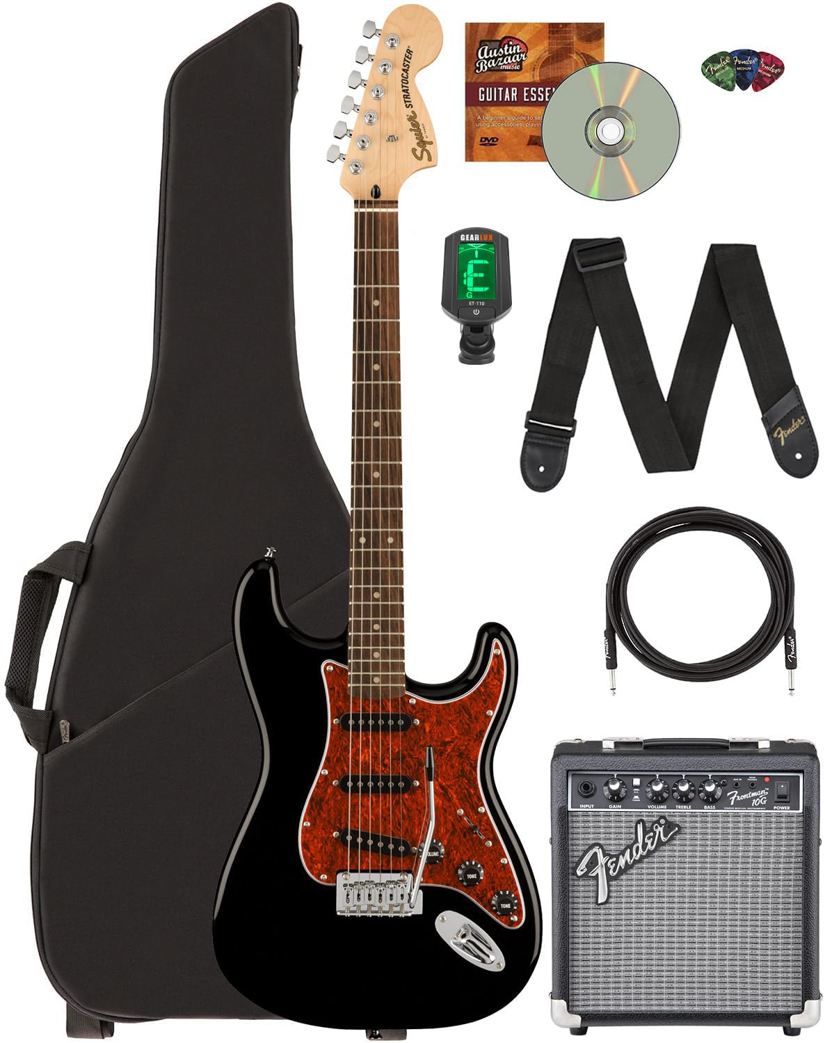 Amazon.com: Fender Squier Affinity Stratocaster - Limited Edition
