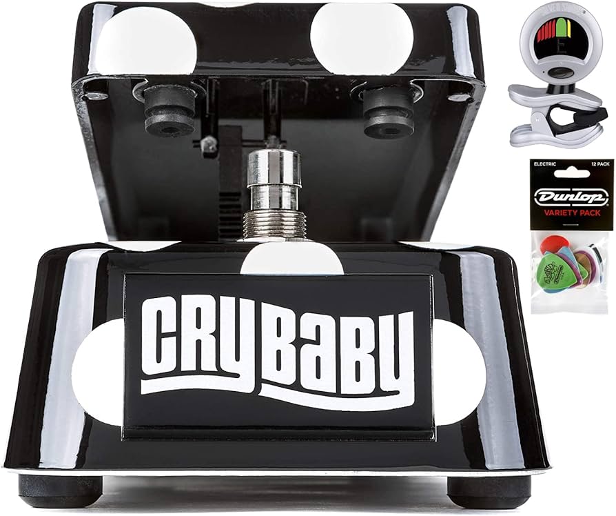 Amazon.com: Dunlop BG95 Buddy Guy Signature Cry Baby Wah Bundle
