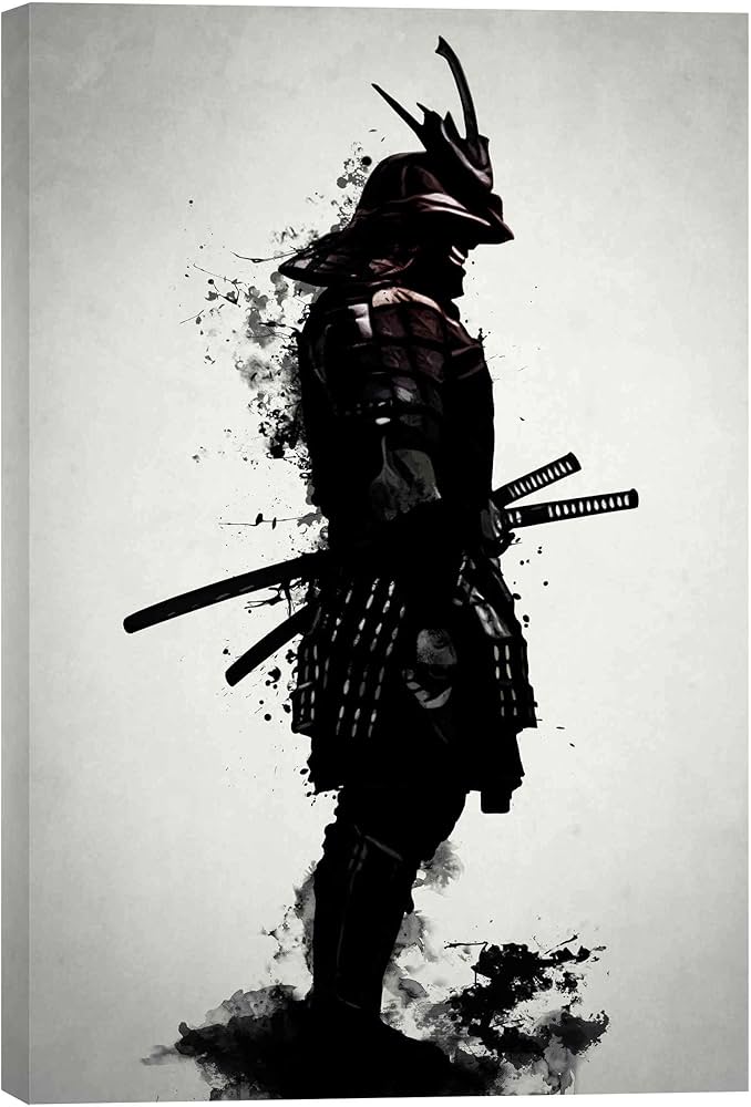 Amazon.com: Cortesi Home 'Armored Samurai' by Nicklas Gustafsson