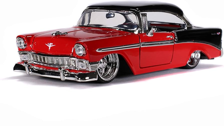 Amazon.com: Jada Toys Bigtime Muscle 1:24 1957 Chevy Bel-Air Die