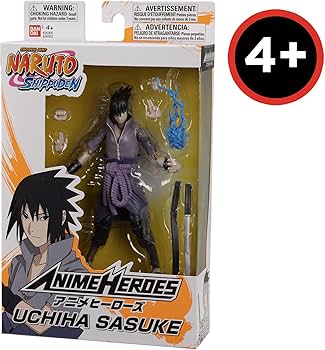 Amazon.co.jp: バンダイ アニメヒーロー ナルト 15cm うちはサスケ