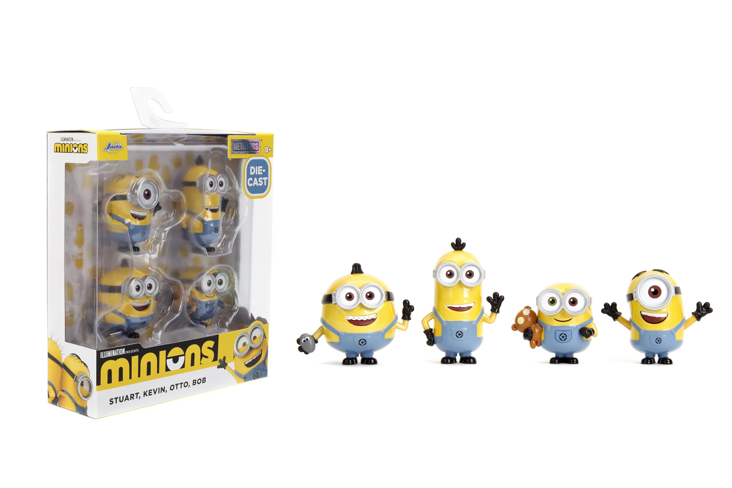 Amazon.com: Jada Despicable Me Minions Metalfigs 4-Pack - Stuart