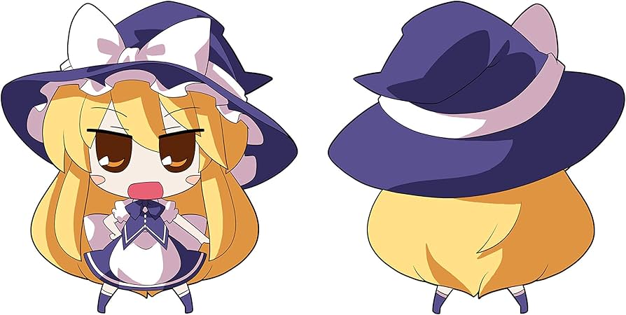 Amazon.co.jp: 東方Project ラバーキーホルダー 霧雨魔理沙（帽子付き