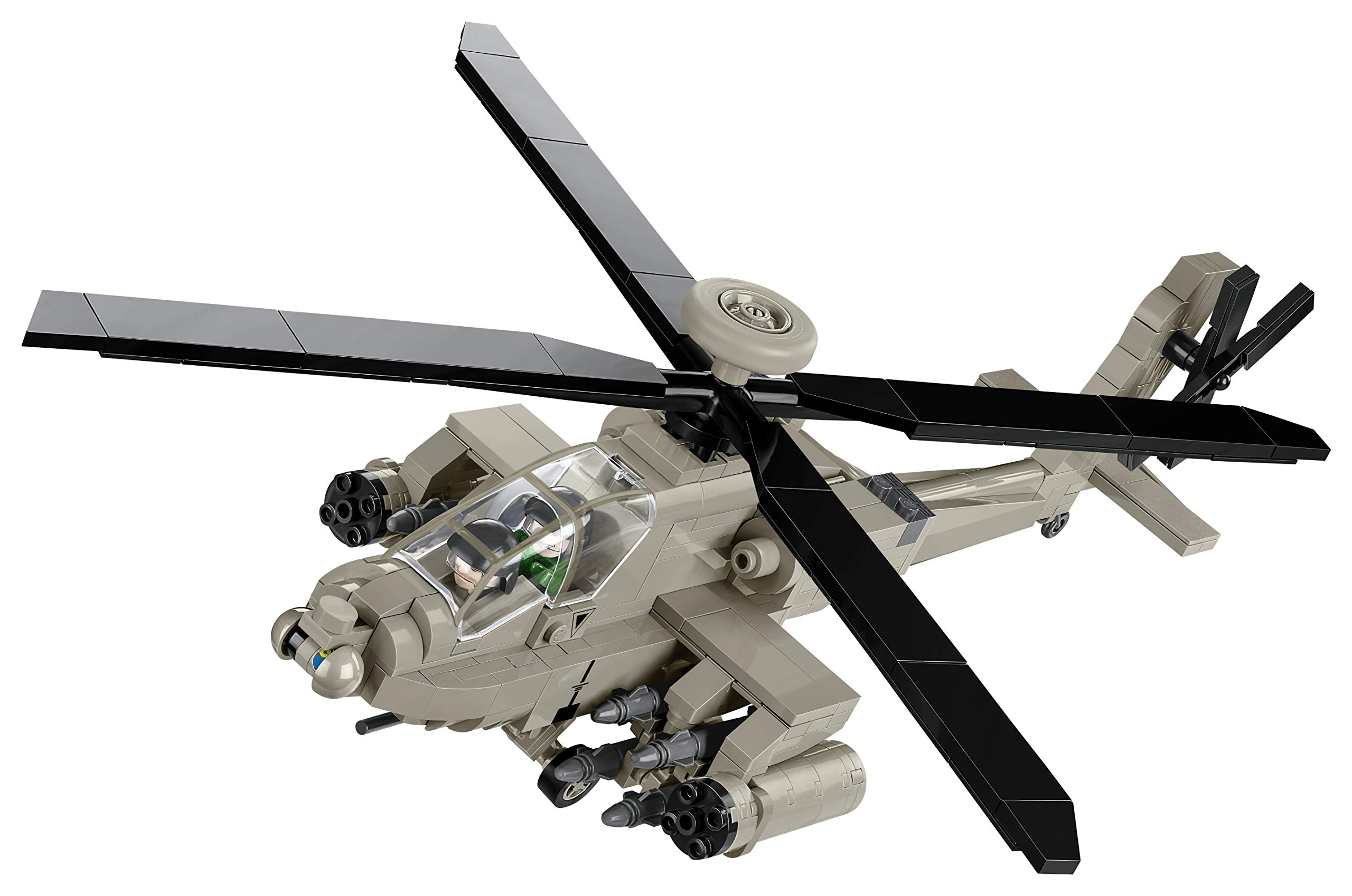 Amazon.co.jp: COBI ブロック アメリカ軍 ヘリコプター アパッチ AH-64