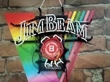 Amazon | QUEEN SENSE ジム ビーム ネオン サイン (様々なサイズ