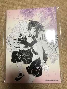 Amazon.co.jp: おばみつ 伊黒 甘露寺 デザイン アートボード 原画展