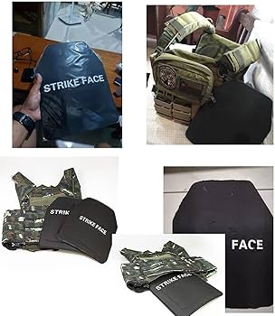 Amazon | 実物 防弾プレート NIJ-IIIA 10x12 AR500 保護武装した警察