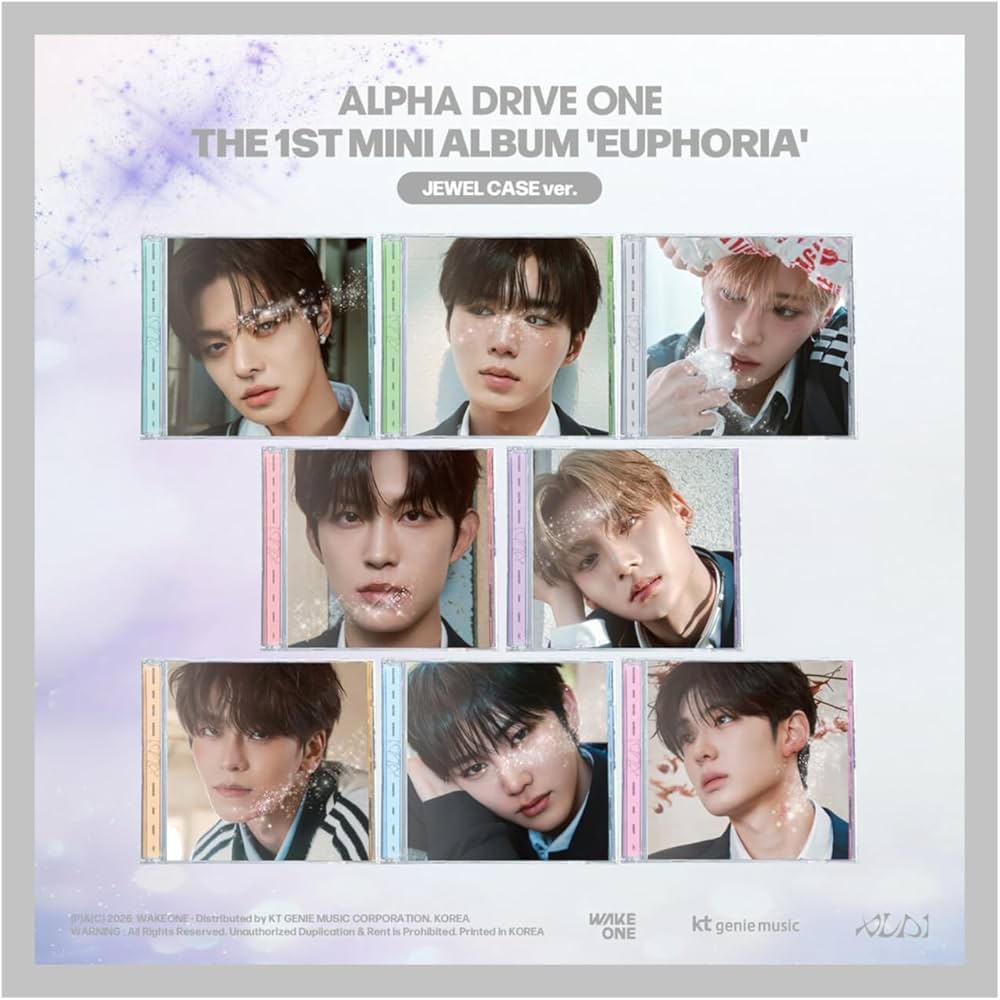 Amazon.co.jp: ALPHA DRIVE ONE EUPHORIA 1st Mini Album アルバム