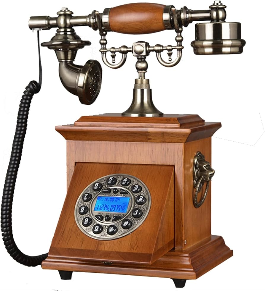 Amazon | レトロなダイヤル電話、ワイヤレス電話 コードレス電話 GSM