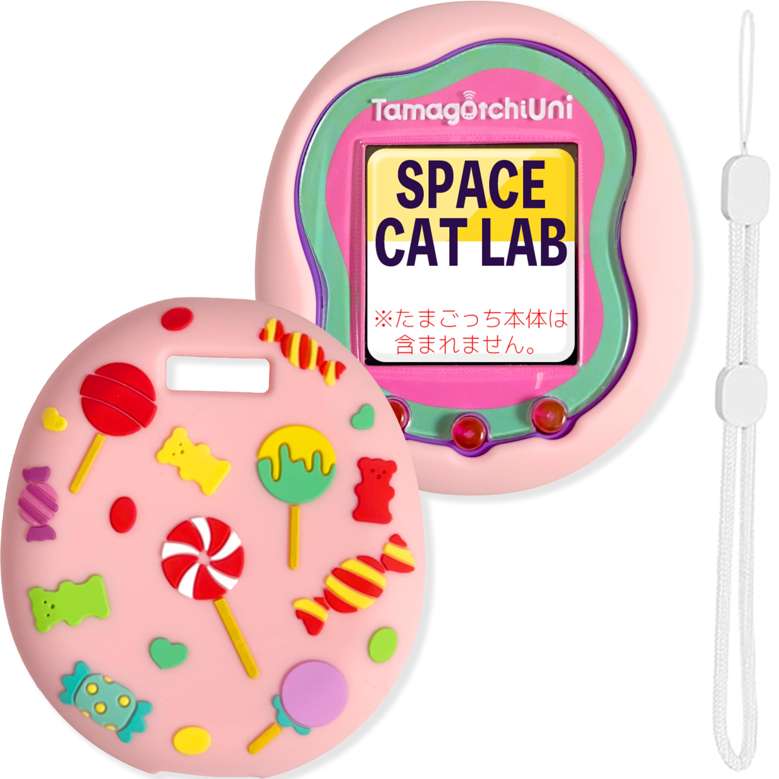 Amazon.co.jp: SCLAB たまごっちUNI 用 シリコン キャンディカバー