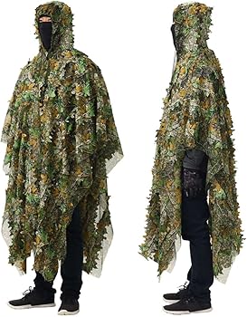 Amazon.co.jp: [UP STORE] UPstore ギリースーツ ポンチョ