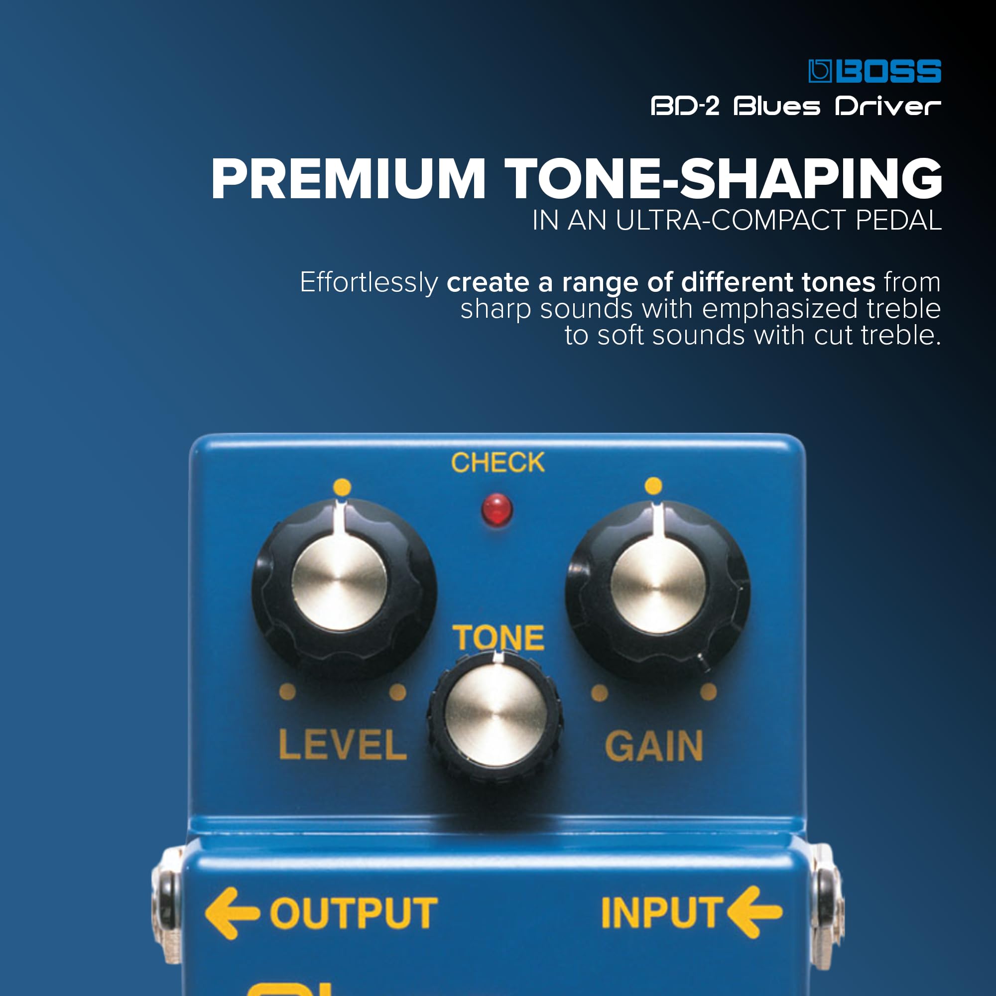 Amazon.com: Boss BD-2 Blues Driver Guitar Effects Pedal : Musical