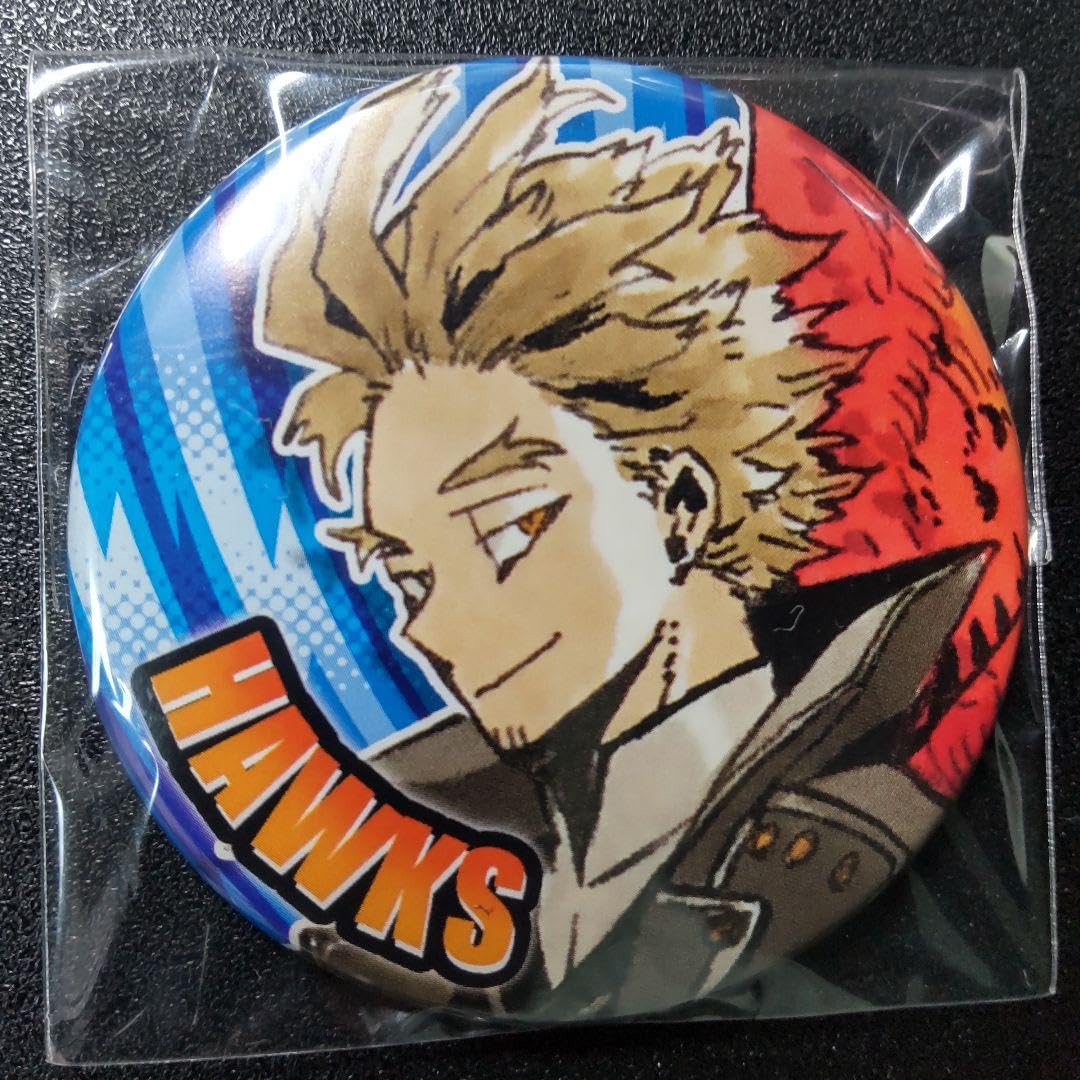 僕のヒーローアカデミア ホークス 缶バッジ Amazon.co.jp: ホークス 缶