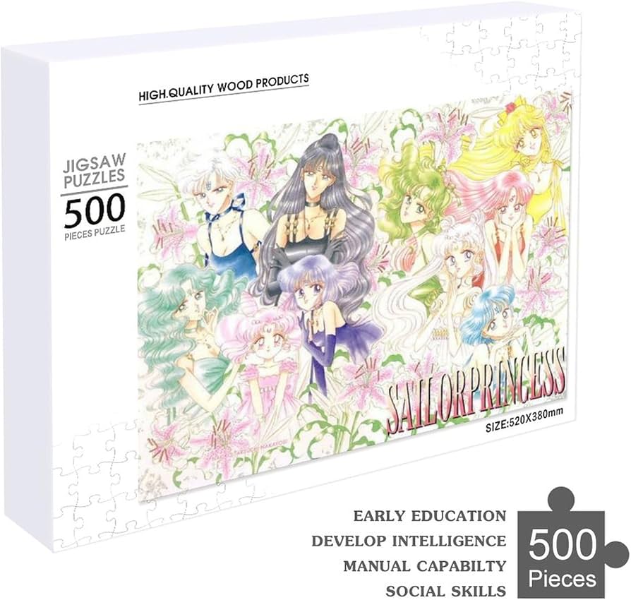 Amazon.co.jp: 美少女戦士セーラームーン パズル ジグソーパズル 木製