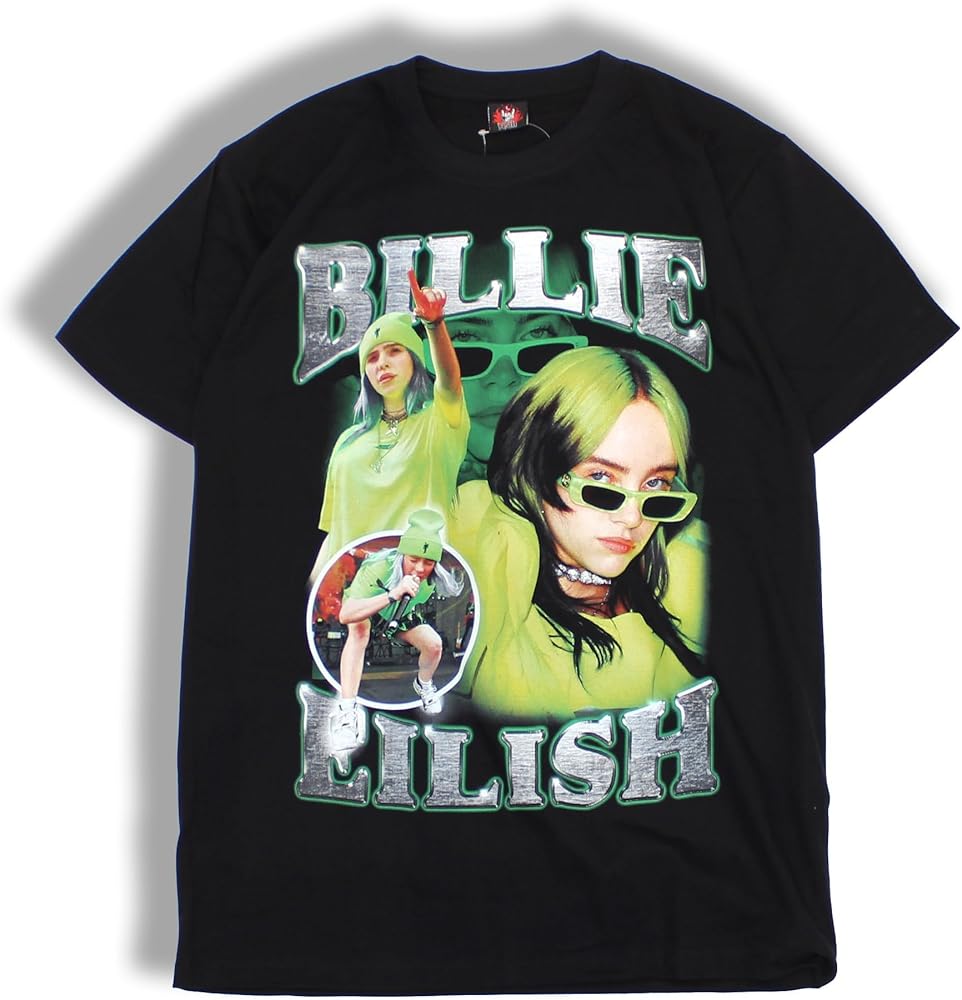 Amazon | [Jack'n da Box] ビリーアイリッシュ ラッパー 半袖 Tシャツ