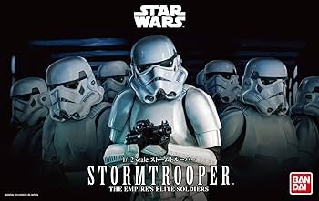 Bandai Hobby Star Wars 1/12 Plastic Model Stormtrooper 