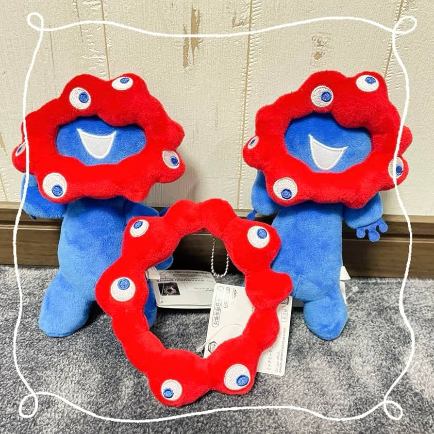 Amazon.co.jp: ミャクミャク カバンに付けられるぬいぐるみ 全3種