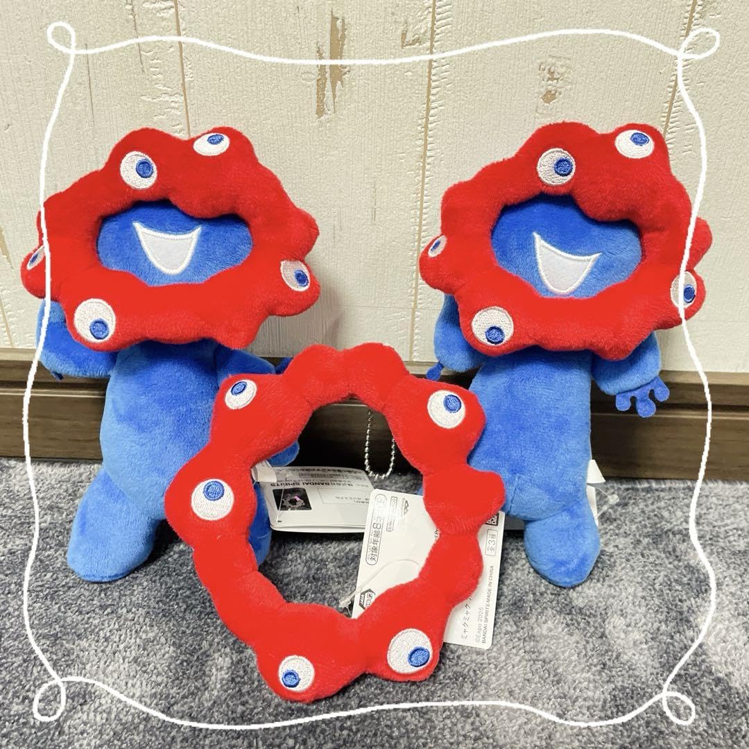 Amazon.co.jp: ミャクミャク カバンに付けられるぬいぐるみ 全3種