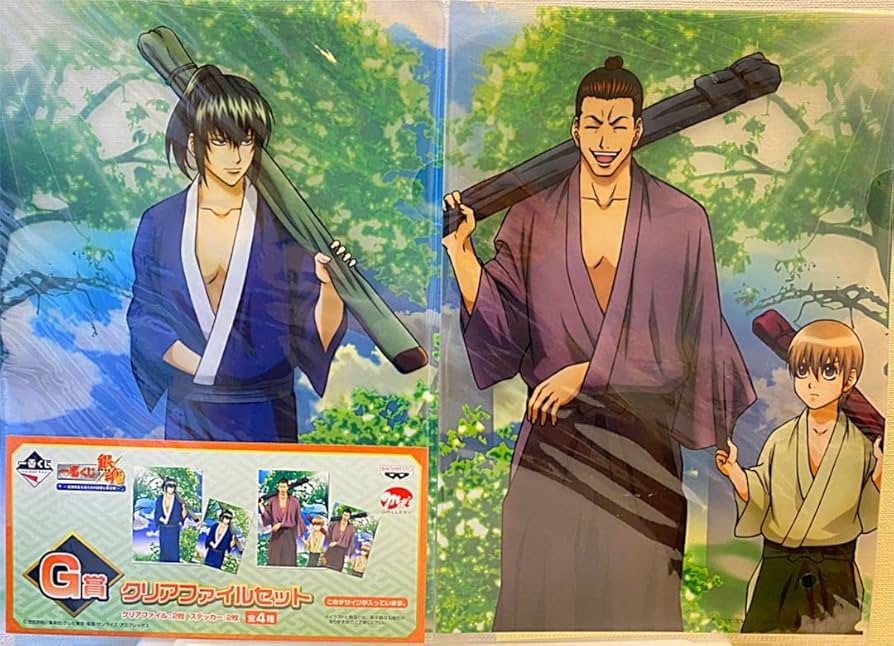 Amazon.co.jp: 銀魂 一番くじ 笑顔を護る人たちのG賞 クリアファイル