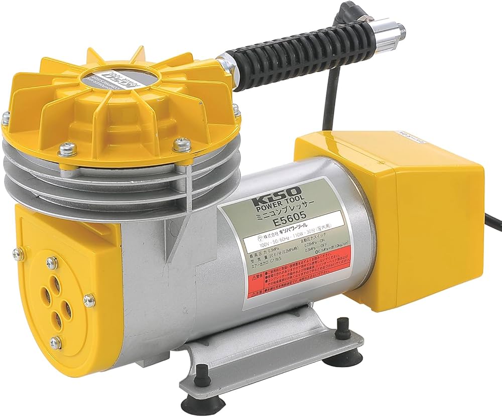 Amazon.co.jp: キソパワーツール ダイヤフラムコンプレッサー圧力