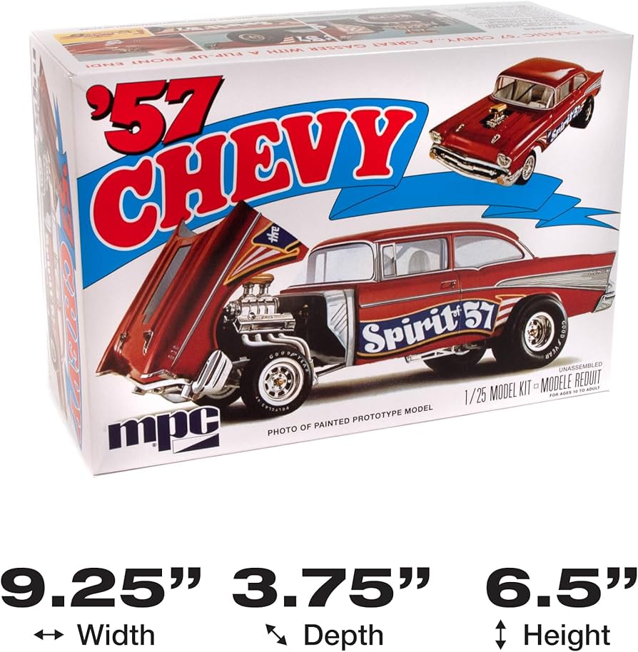 Amazon.com: MPC 1957 Chevy Bel Air Spirit of 57