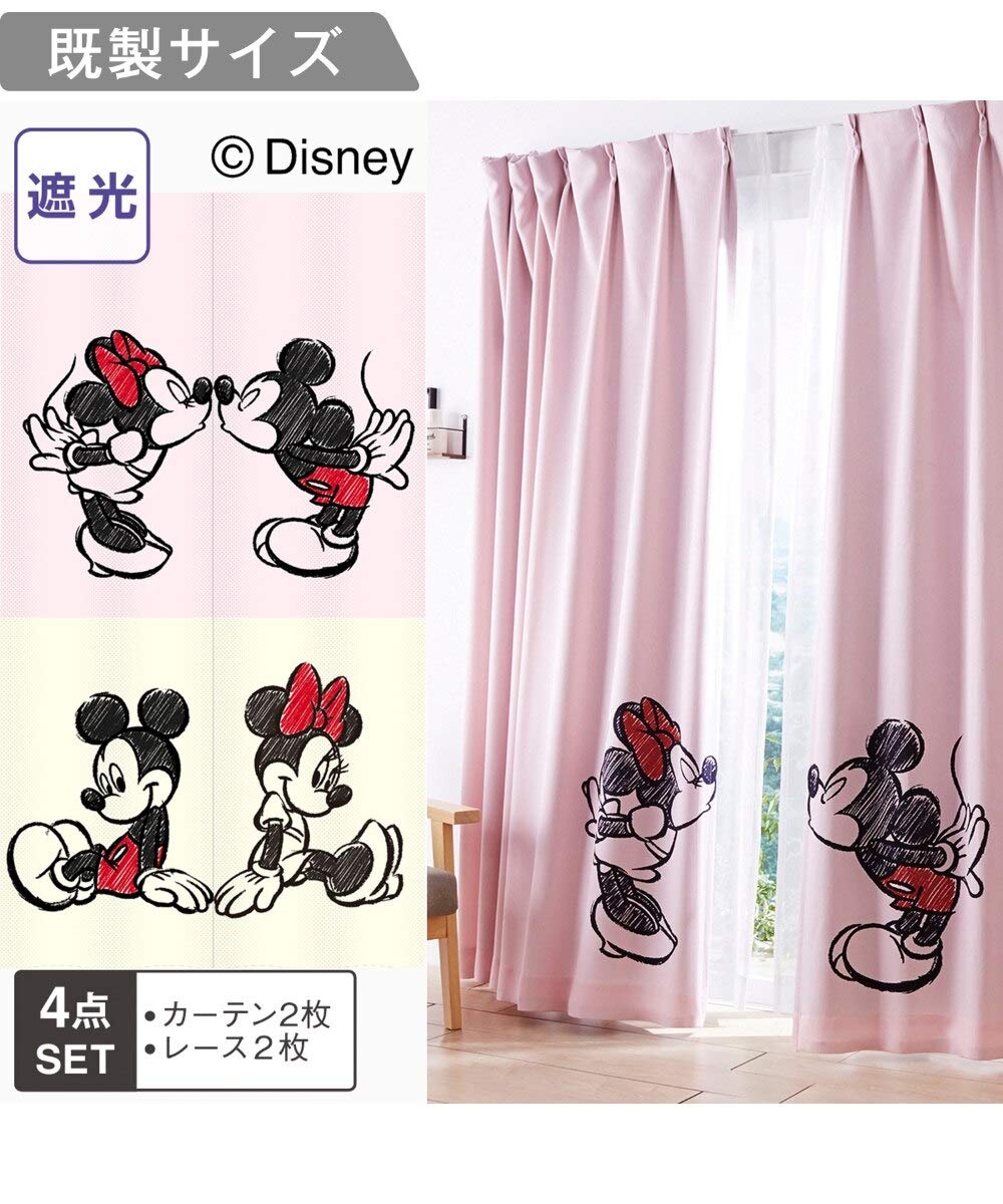 Amazon｜［nissen（ニッセン）］ ディズニー ミッキー＆ミニー 遮光