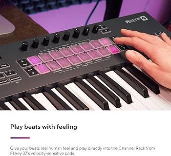 Amazon.com: Novation FLkey 37 MIDI Keyboard - Seamless FL Studio