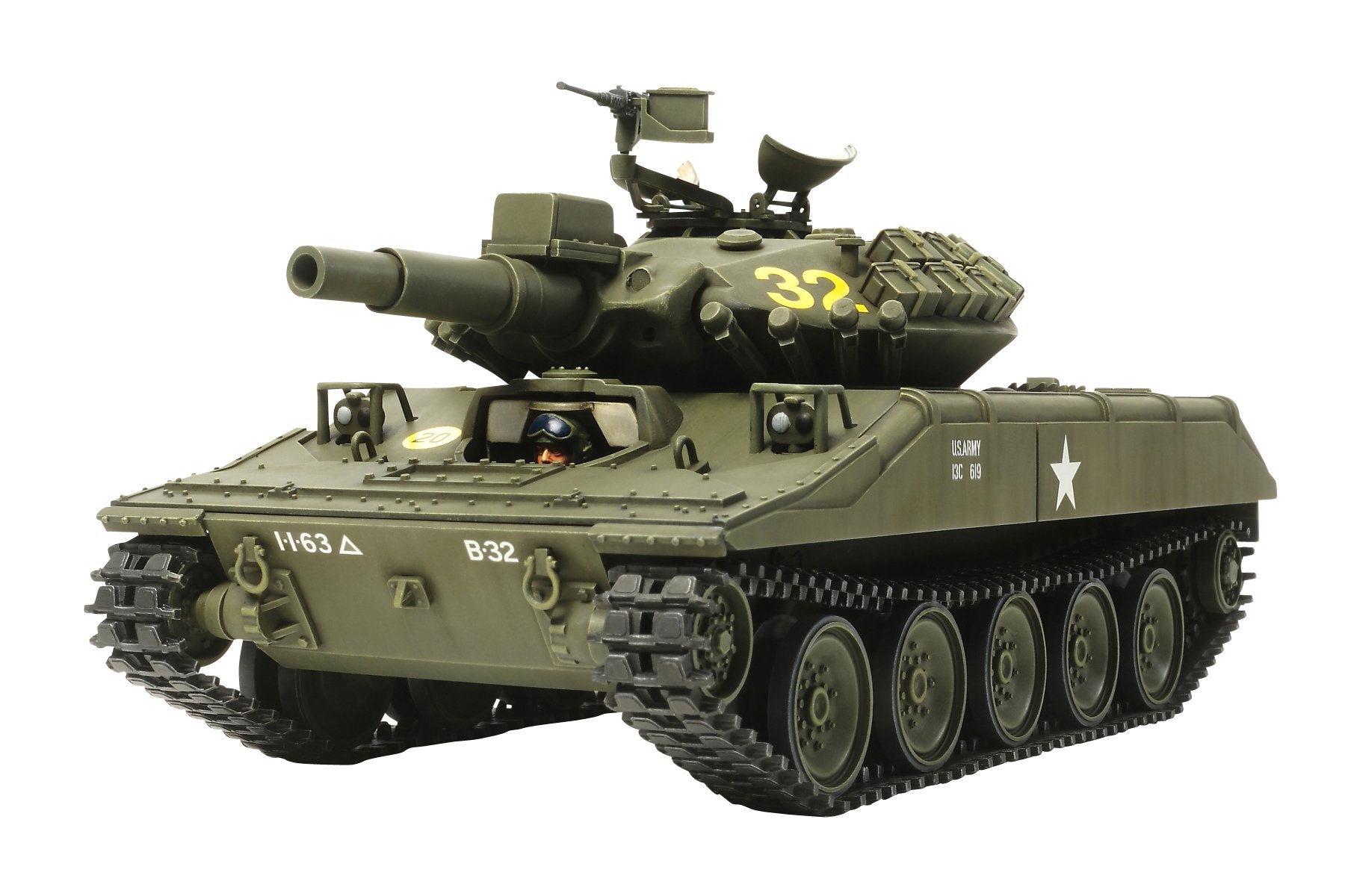 Amazon | タミヤ スケール限定シリーズ 1/35 アメリカ陸軍 M551