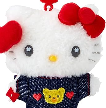 Amazon.co.jp: サンリオ(SANRIO) マスコットホルダー(デニムワッペン