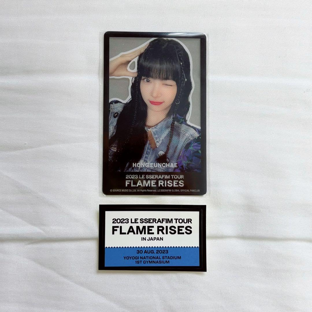 アメリカ限定‼️lesserafim ウンチェ FEARNOT ZONE トレカ アメリカ