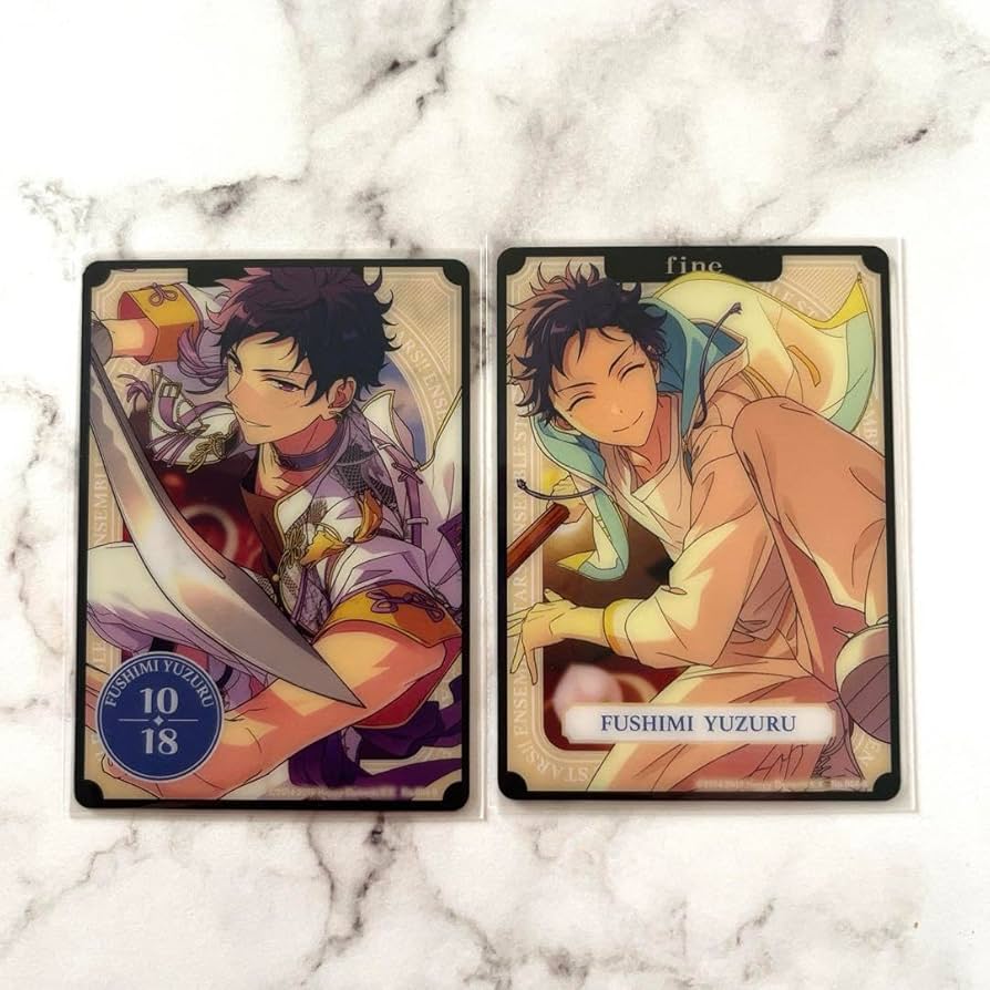 Amazon.co.jp: あんスタ 才能開花 クリアカード 伏見弓弦 : おもちゃ