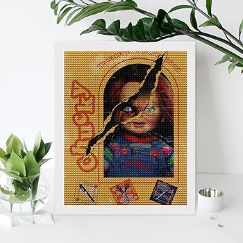 Amazon | ダイヤモンドアート チャッキー チャイルドプレイ ホラー映画