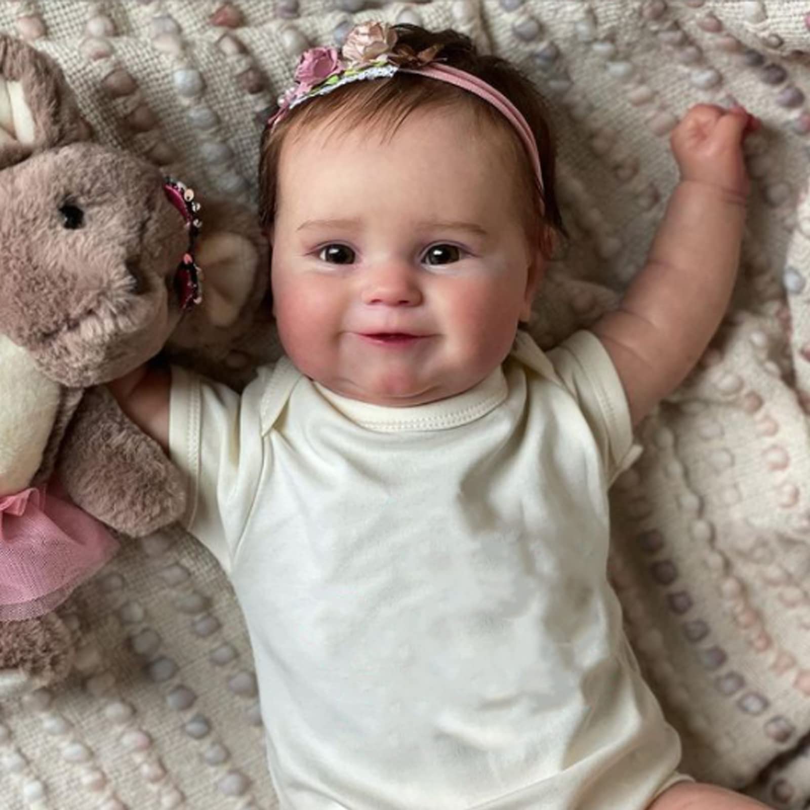 Amazon | 50cmリボーンドール赤ちゃんリアルな赤ちゃん人形20インチ